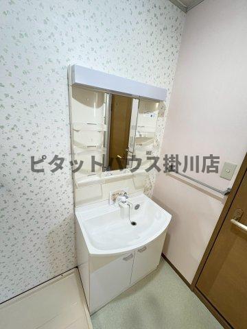 袋井市豊沢アパート 洗面