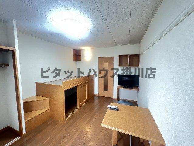 袋井市延久アパート リビング
