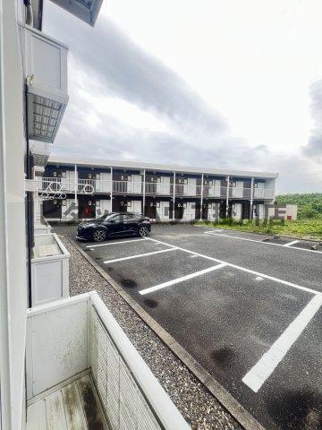 袋井市延久アパート バルコニー