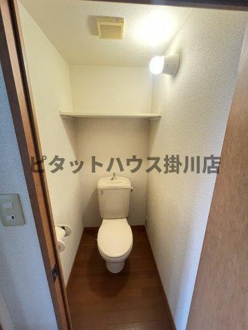 袋井市延久アパート トイレ