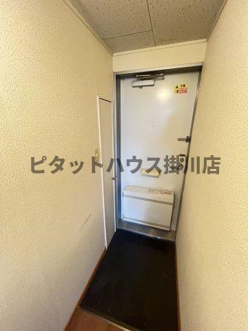 袋井市延久アパート 玄関