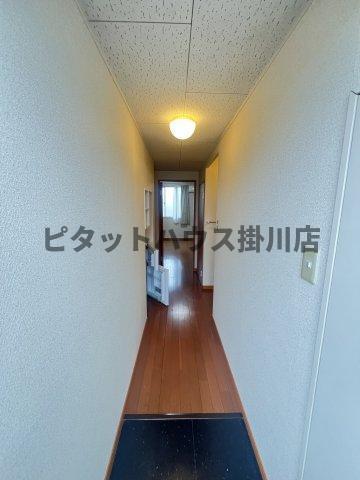 袋井市延久アパート 玄関