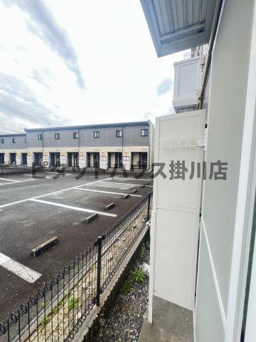 袋井市延久アパート バルコニー