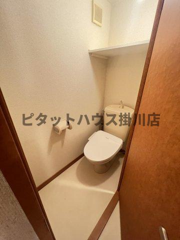 袋井市延久アパート トイレ
