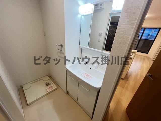 袋井市久能アパート 洗面