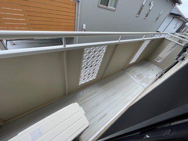 焼津市東小川アパート バルコニー