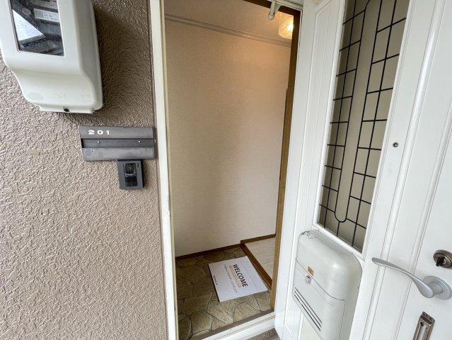 焼津市東小川アパート 玄関