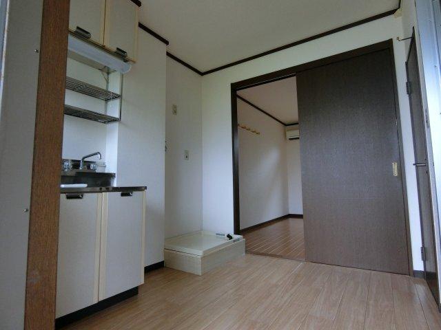 袋井市方丈アパート リビング