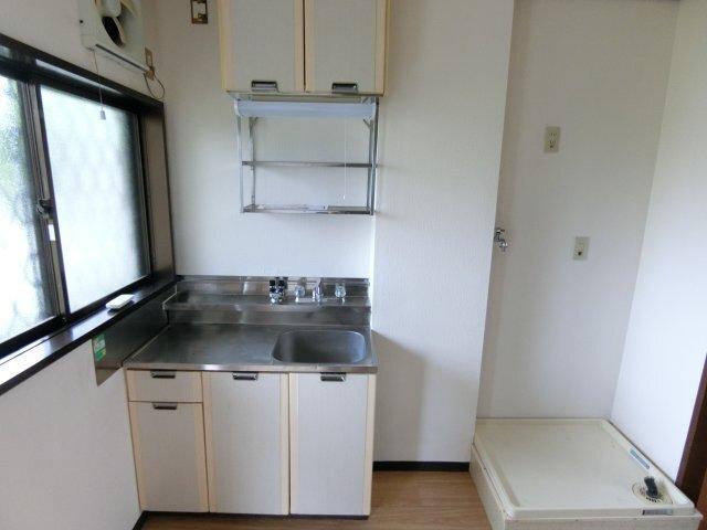 袋井市方丈アパート キッチン