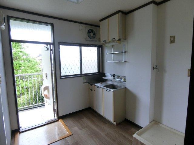 袋井市方丈アパート キッチン