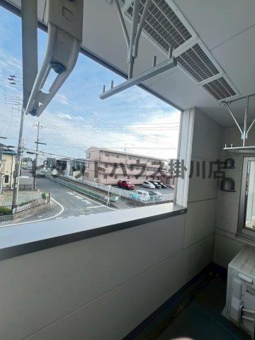 磐田市千手堂アパート バルコニー
