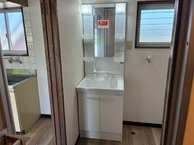 御前崎市池新田アパート 洗面