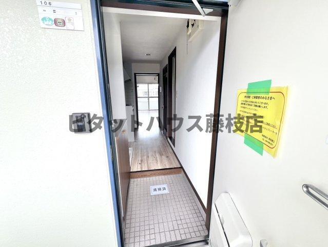 焼津市五ケ堀之内マンション 玄関