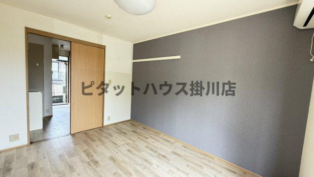 掛川市家代の里アパート リビング