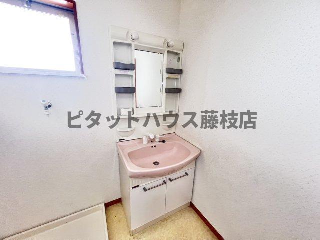焼津市小土アパート 洗面
