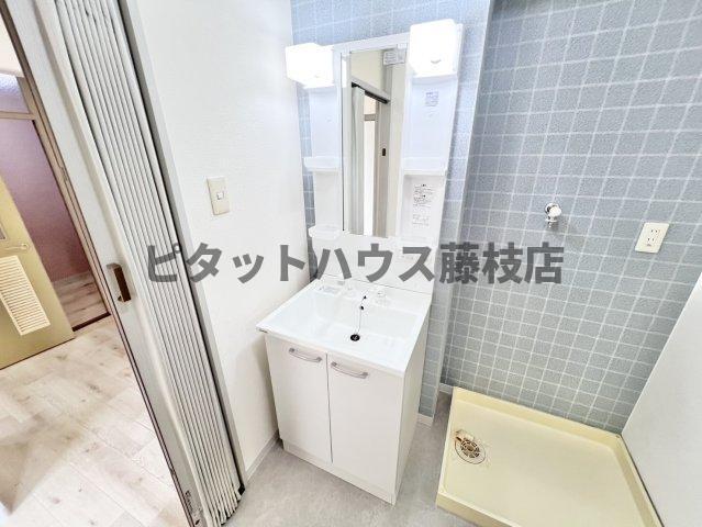 焼津市東小川マンション 洗面