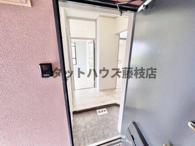焼津市東小川マンション 玄関