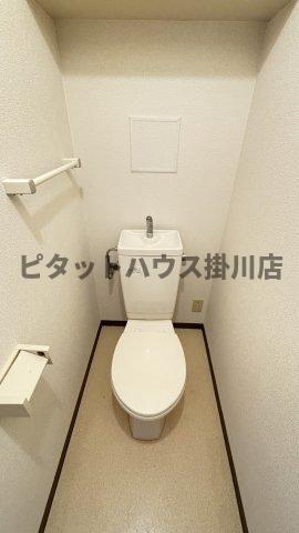 掛川市長谷アパート トイレ