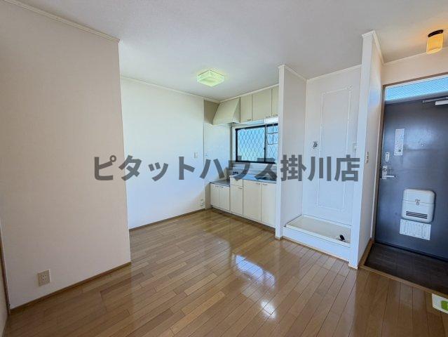 周智郡森町中川アパート バルコニー