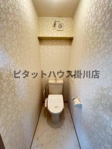 袋井市堀越アパート トイレ