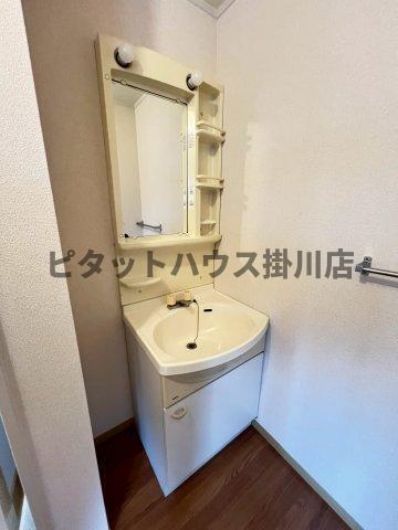 袋井市堀越アパート 洗面