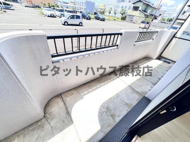 焼津市石津マンション バルコニー