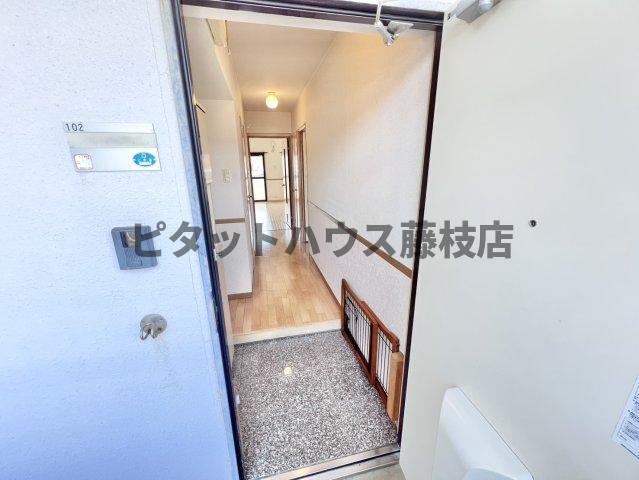 焼津市石津マンション 玄関