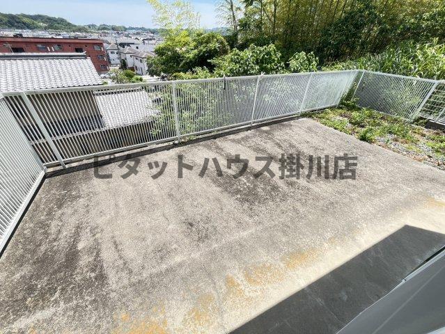 掛川市宮脇アパート バルコニー