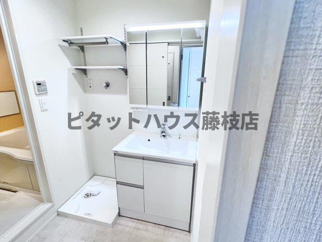 焼津市柳新屋アパート 洗面