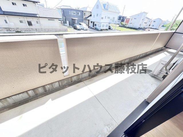焼津市小土マンション バルコニー