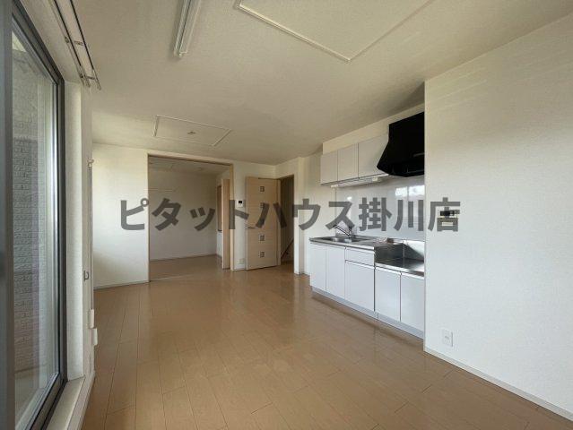 磐田市千手堂アパート リビング