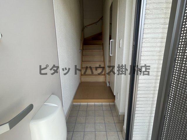 磐田市千手堂アパート 玄関