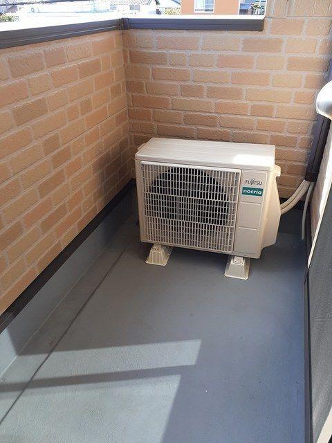 磐田市東貝塚アパート バルコニー