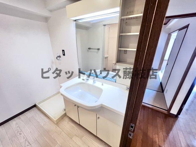 焼津市駅北マンション 洗面