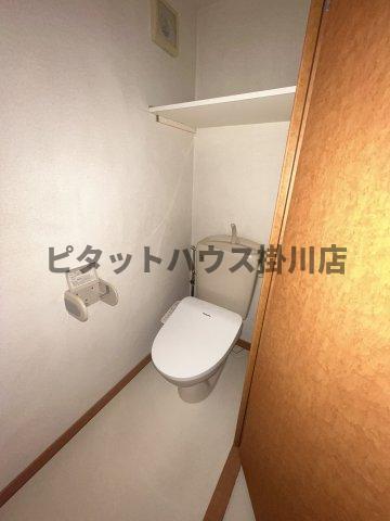 袋井市延久アパート トイレ