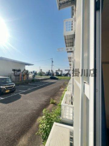 袋井市浅名アパート 庭