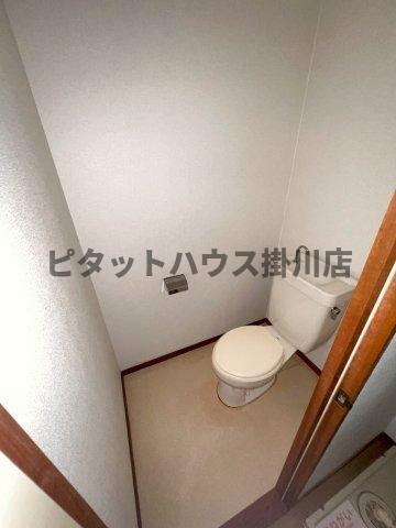 袋井市浅名アパート トイレ