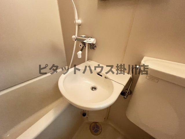 袋井市方丈アパート 洗面