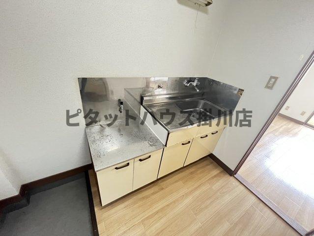 袋井市方丈アパート キッチン