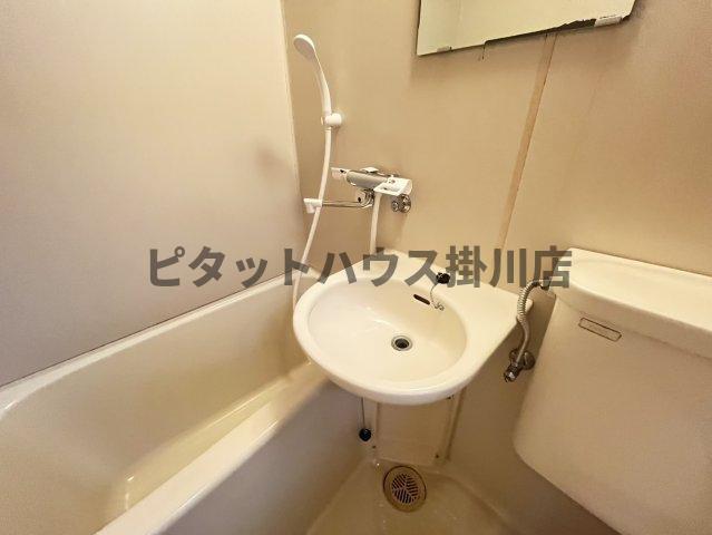 袋井市方丈アパート 洗面