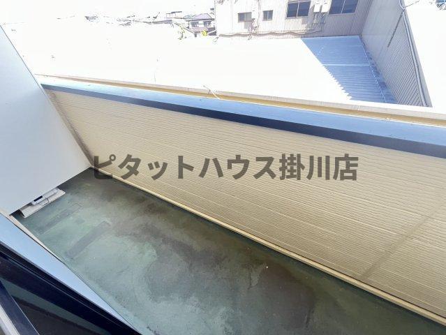 袋井市方丈アパート バルコニー