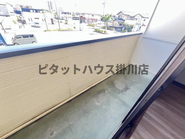 袋井市方丈アパート バルコニー