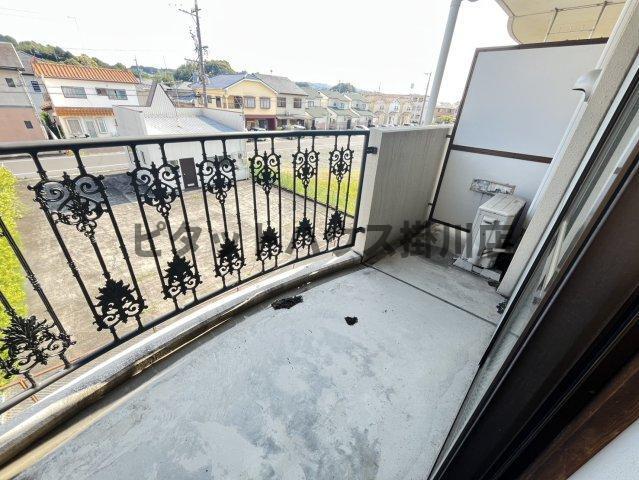 掛川市緑ケ丘アパート バルコニー