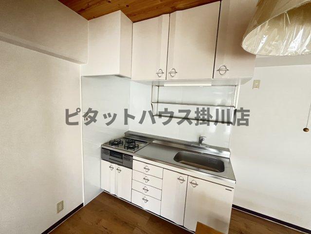 掛川市上張アパート キッチン