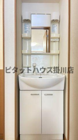 袋井市川井アパート 洗面