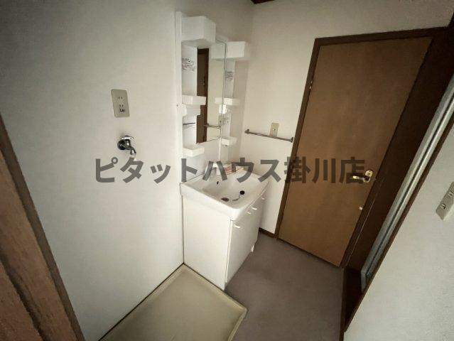 袋井市豊沢アパート 洗面