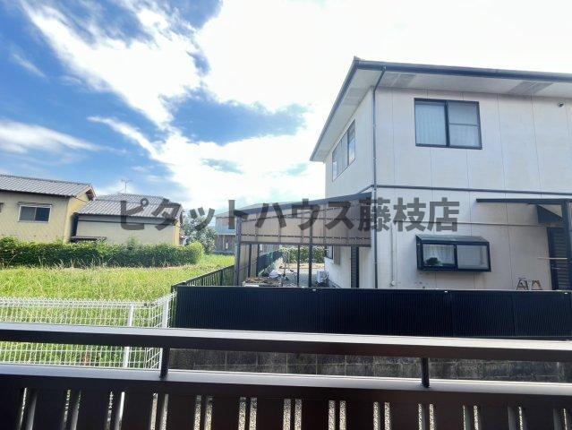 島田市道悦アパート 玄関