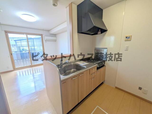 島田市道悦アパート キッチン