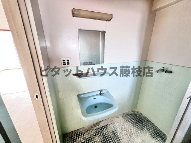 焼津市東小川マンション 洗面