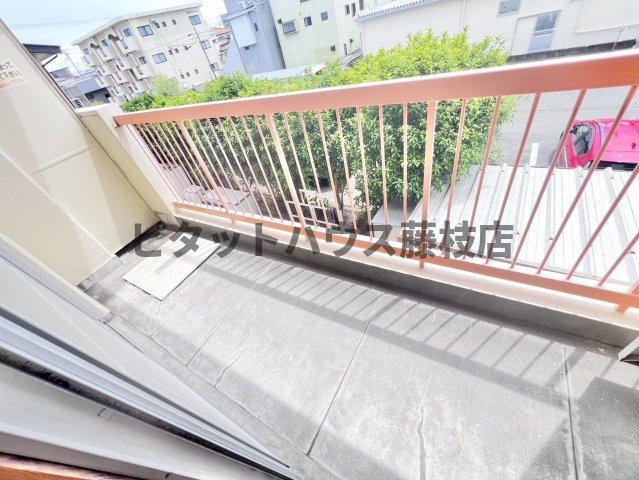 焼津市東小川マンション バルコニー